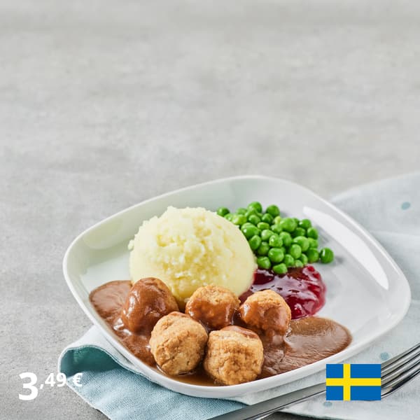 Dish at the Swedish Restaurant: