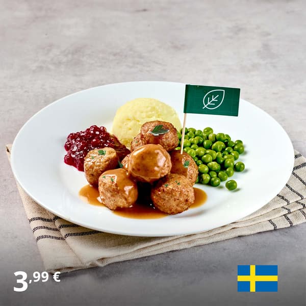 Dish at the Swedish Restaurant: €