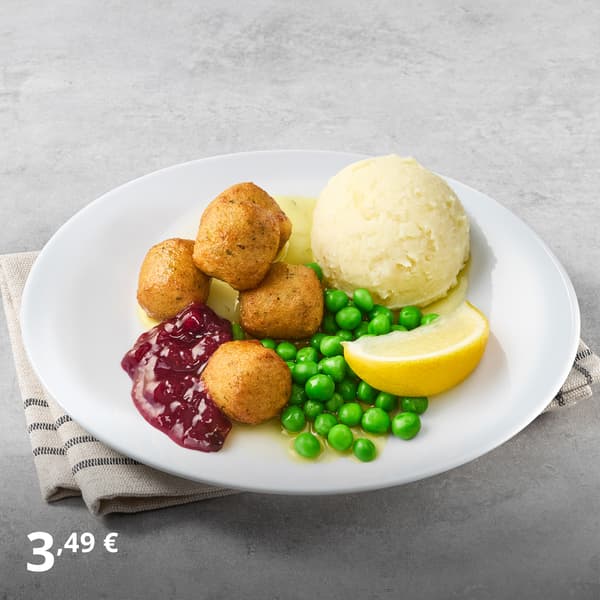 Dish at the Swedish Restaurant: €