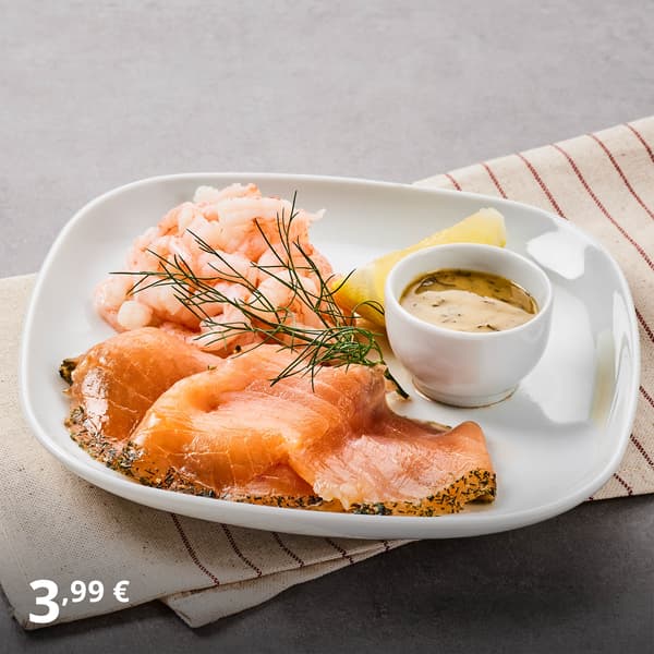 Dish at the Swedish Restaurant: €