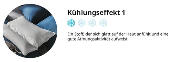 Ein Kühlender Polster mit dem Kühleffekt 
1 von 4
