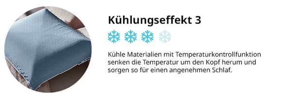 Ein Kühlender Polster mit dem Kühleffekt 
3 von 4