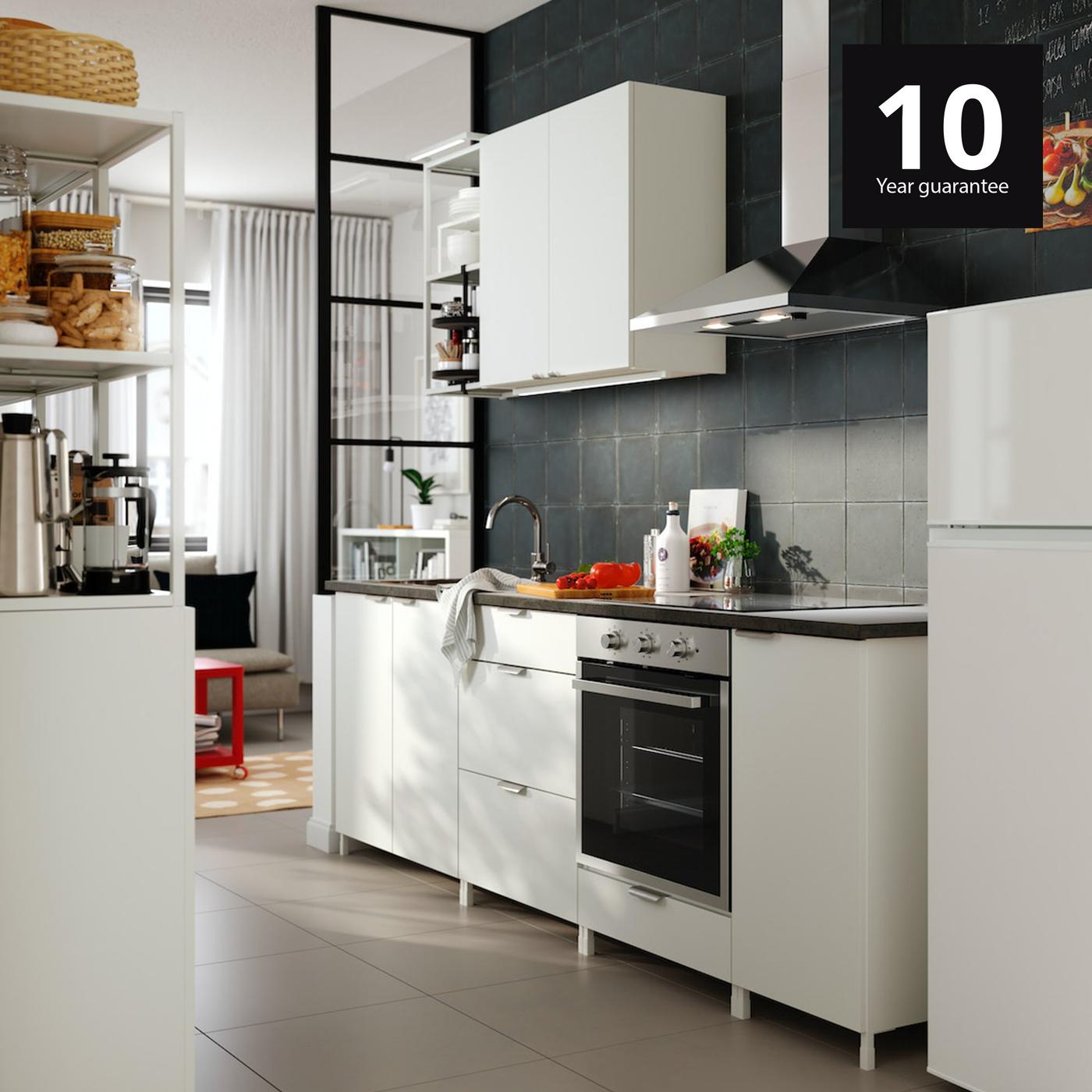 ENHET kitchen combination with oven in kitchen.