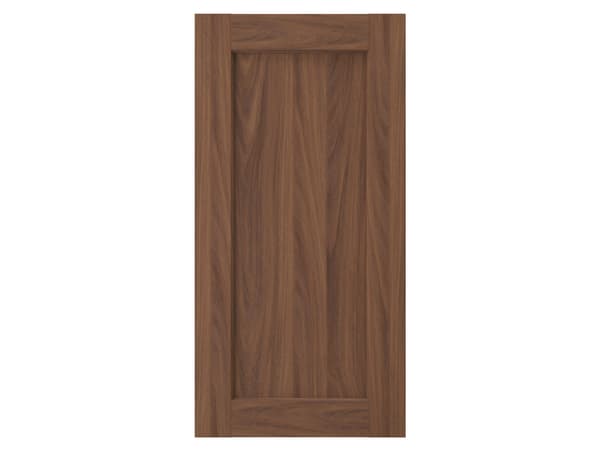 ENKÖPING walnut cabinet fronts.