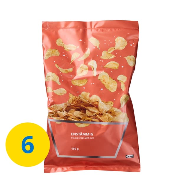 ENSTÄMMIG potato crisps.