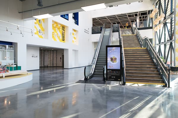 entrance of an IKEA store, inside