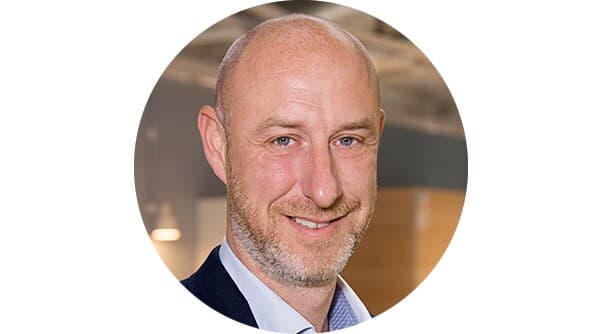 Et rundt billede af Peter Langeskov  som er Country Customer Fulfillment i IKEA DAnmark.
