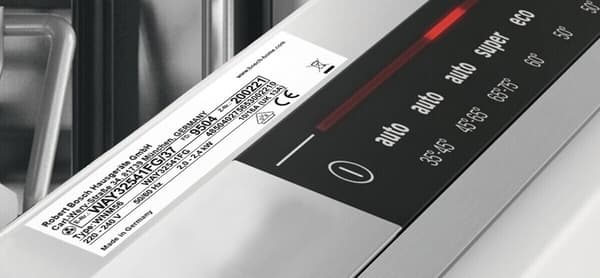 Example for a sticker on a device