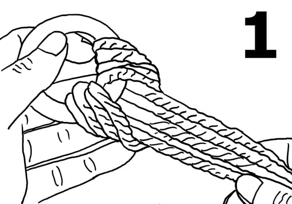 Fabriquer une jardinière en macramé