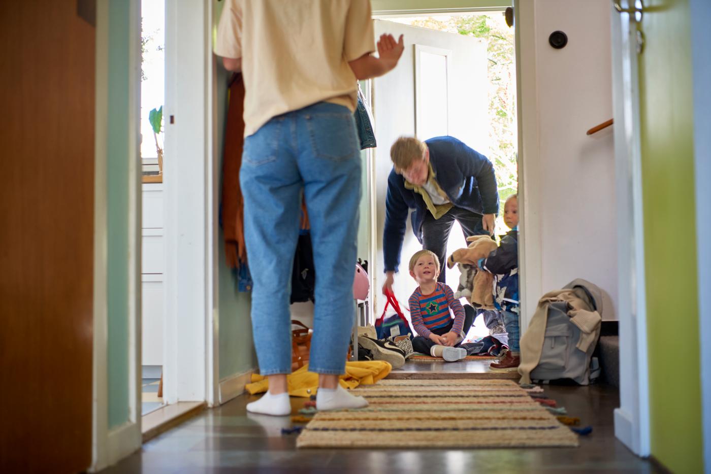 Family with kids

