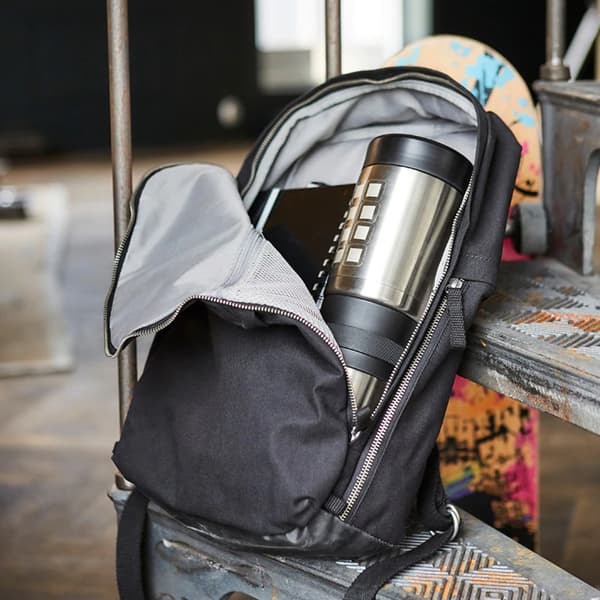 FÖRENKLA Rucksack, dunkelgrau