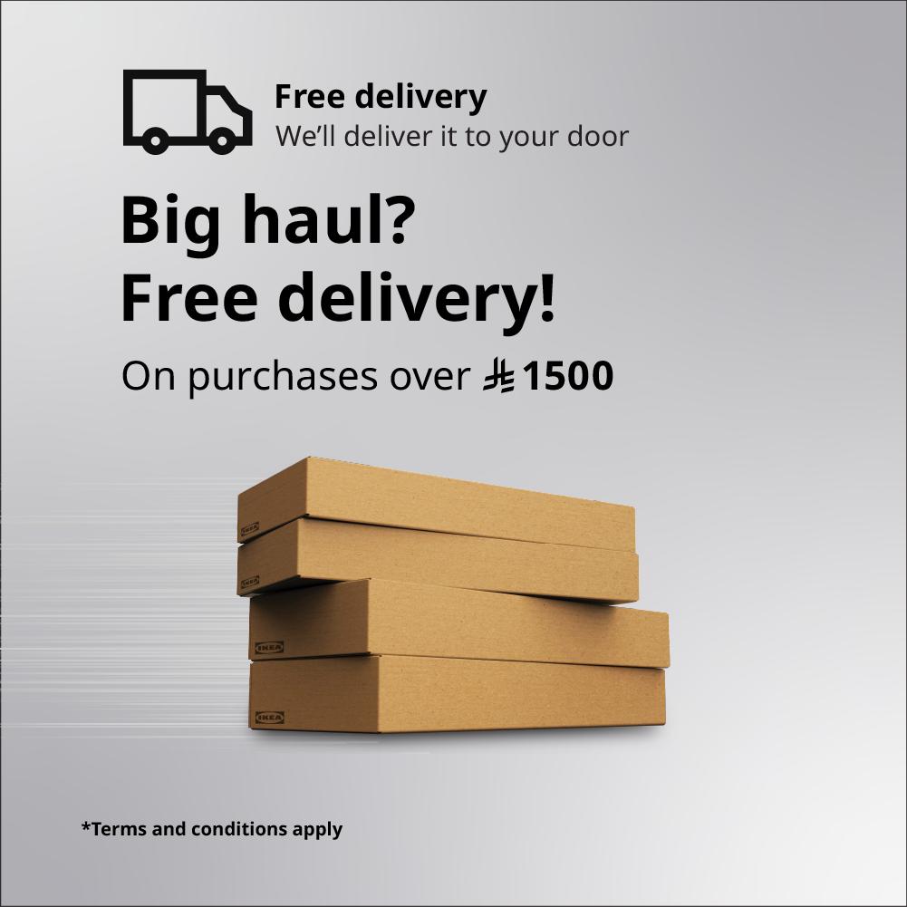 free delivery