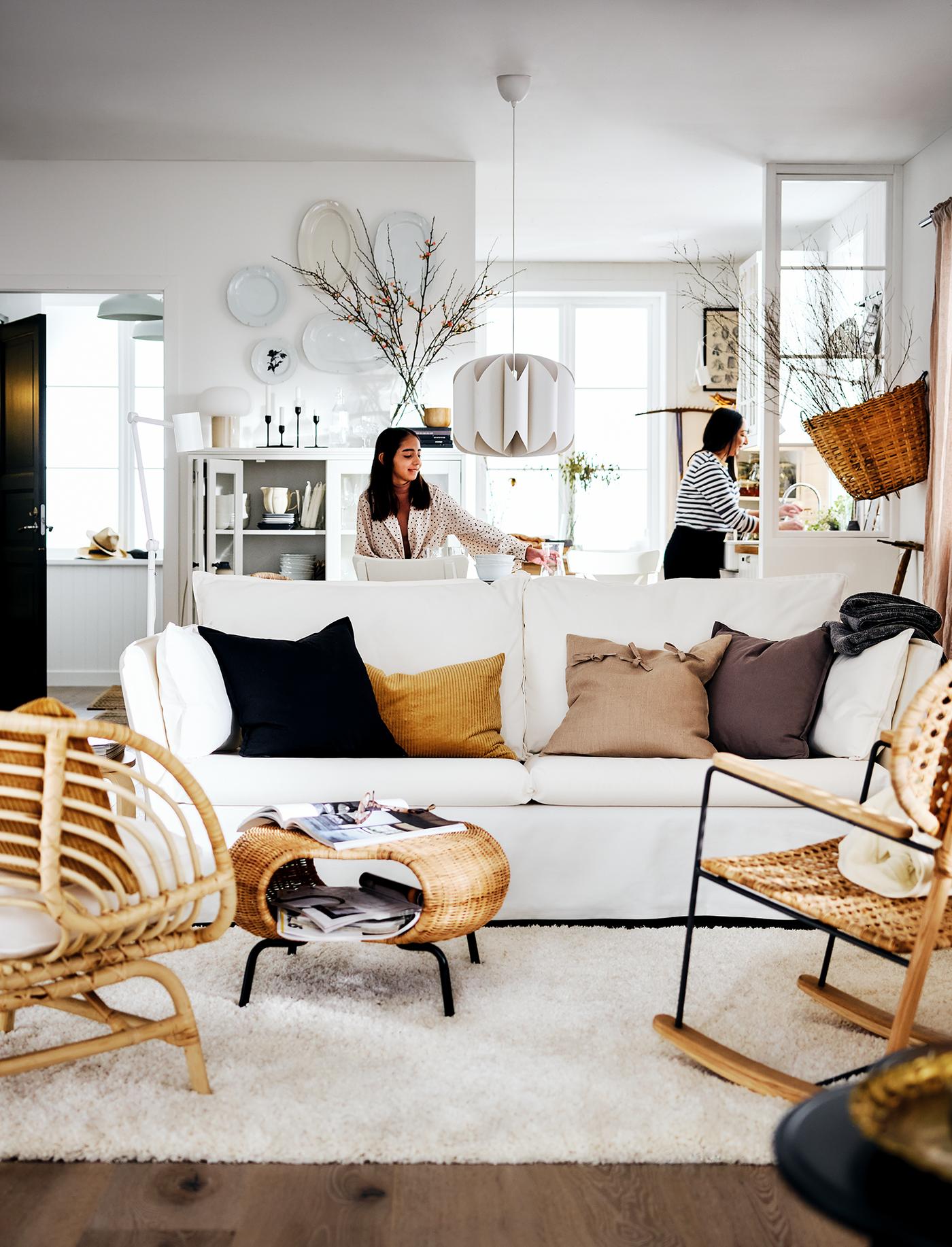 furnished livingroom