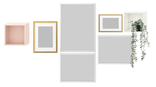 Gallery wall example