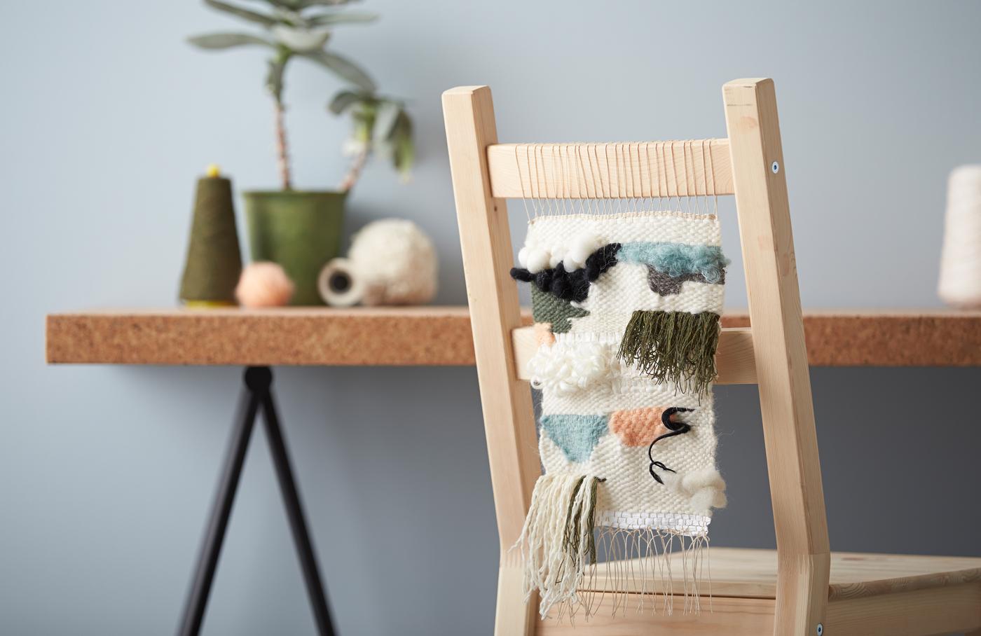 Get creative with a weaving project. Come check out our interior stylists easy step-by-step guide to learn how.