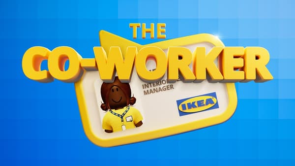 Get paid to work at IKEA on Roblox banner.
