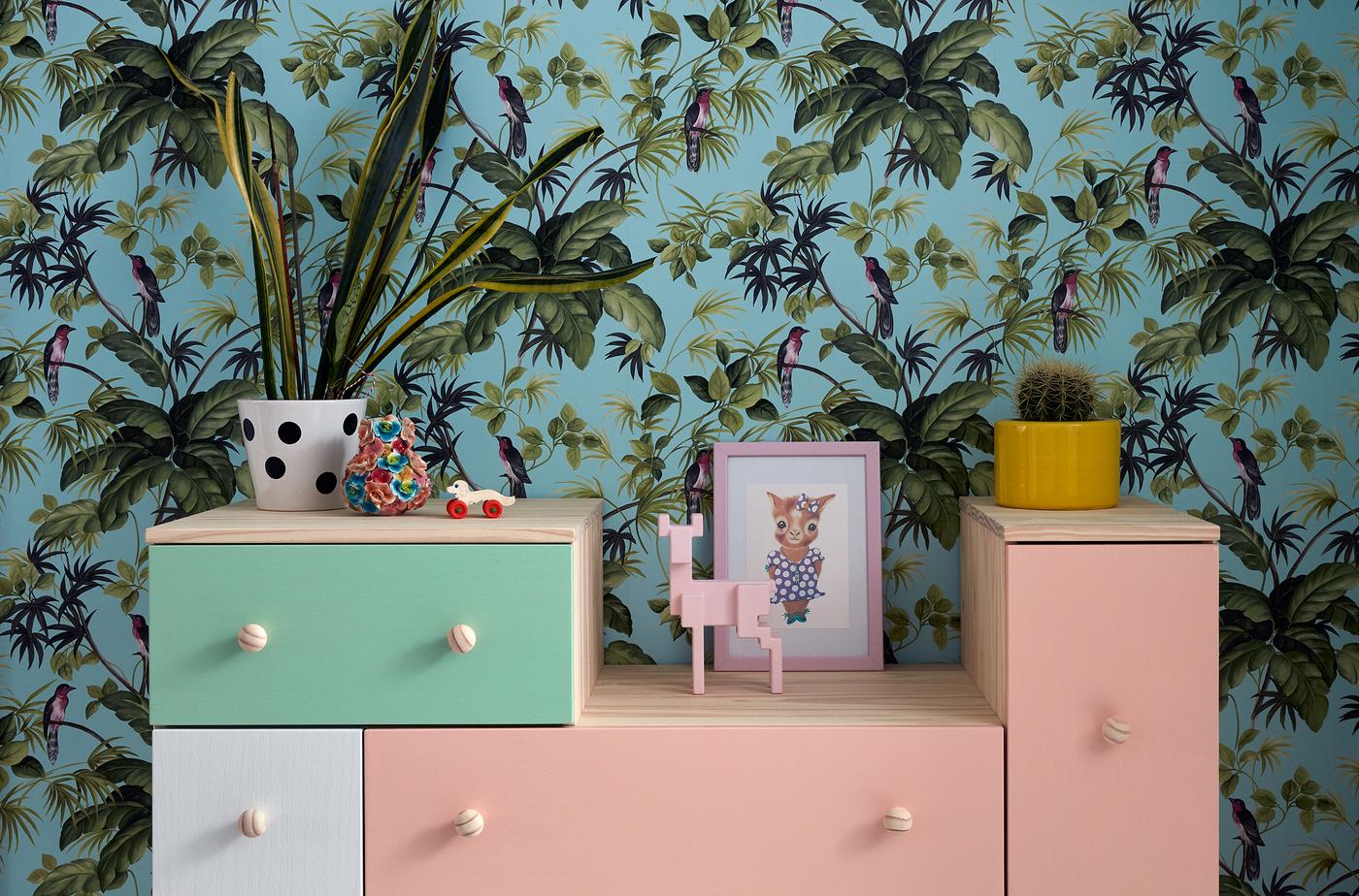 Give your furniture a makeover with paint.
