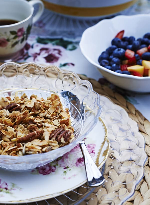 Granola is a simple, tasty way to start your day