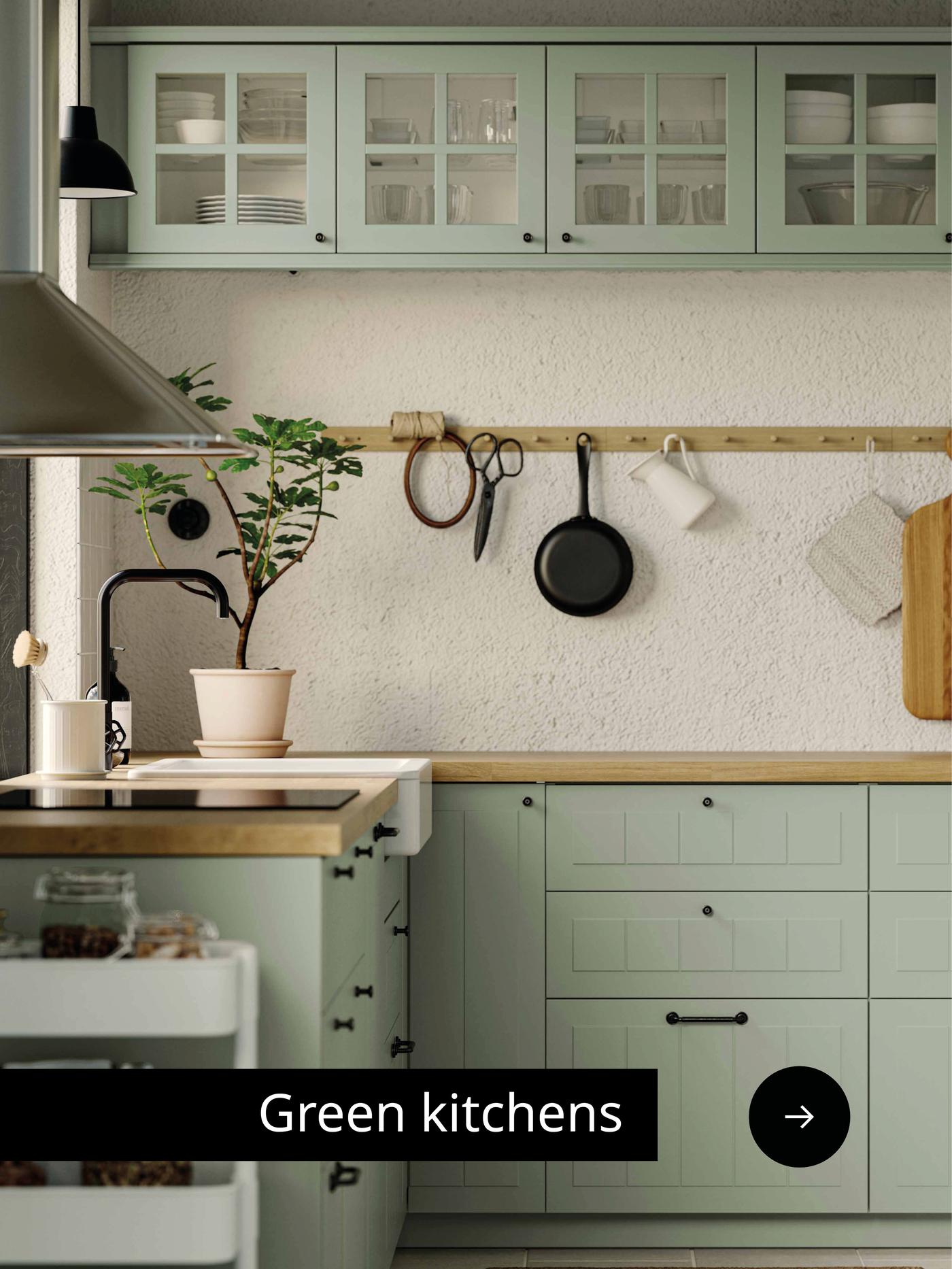 green kitchens