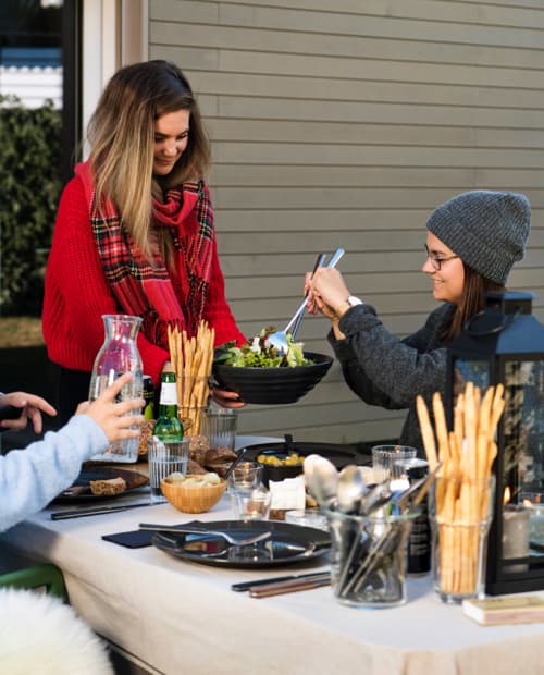 Grillplausch im Winter