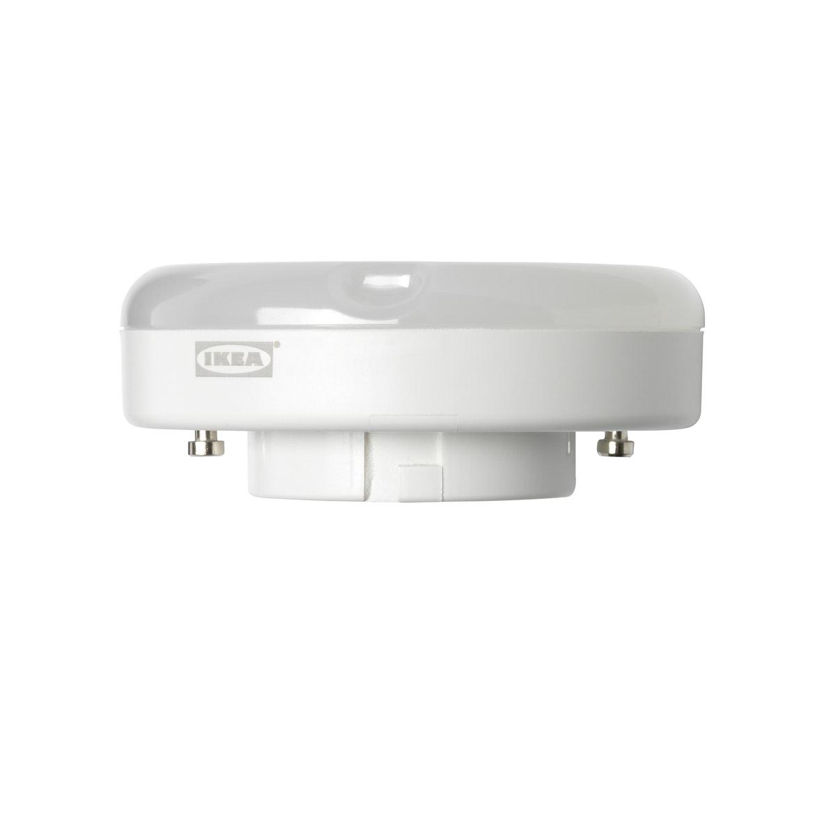 GX53 bulb with IKEA logo