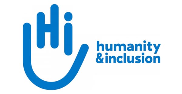 Handicap International logo.