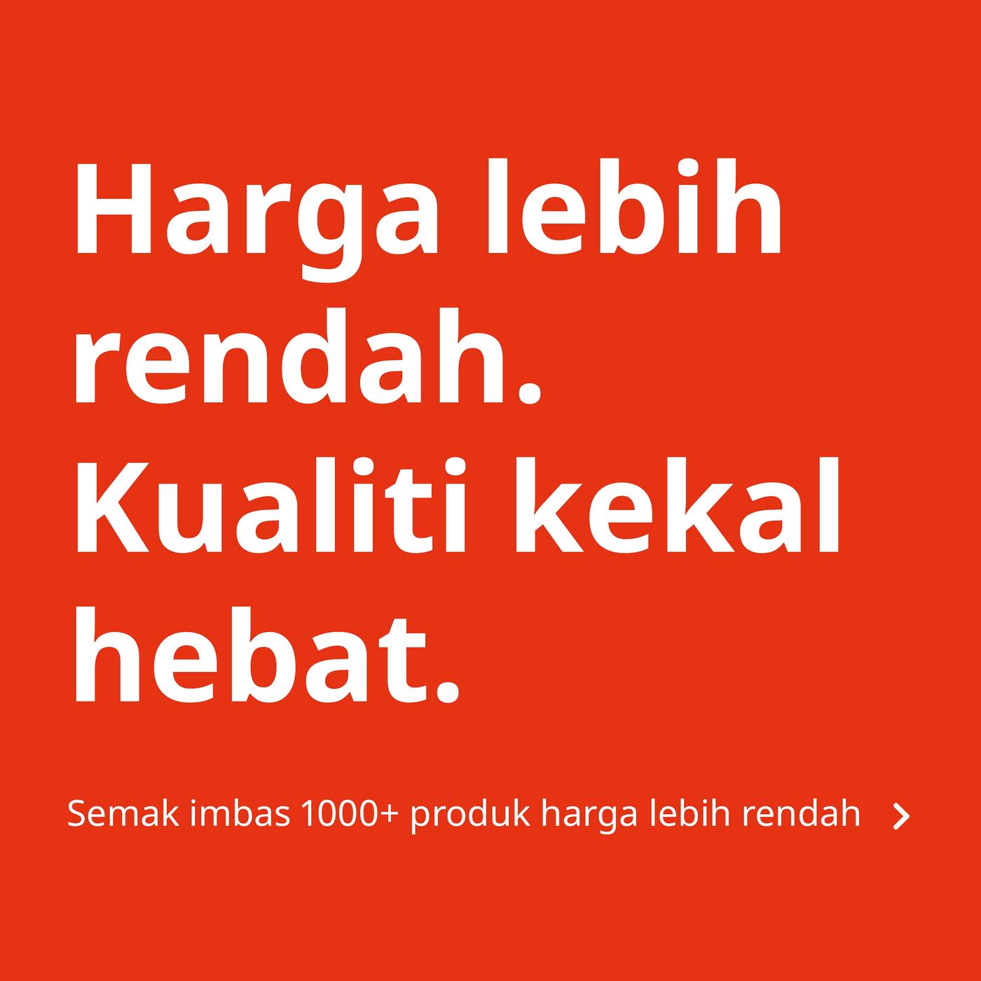 Harga baharu lebih rendah