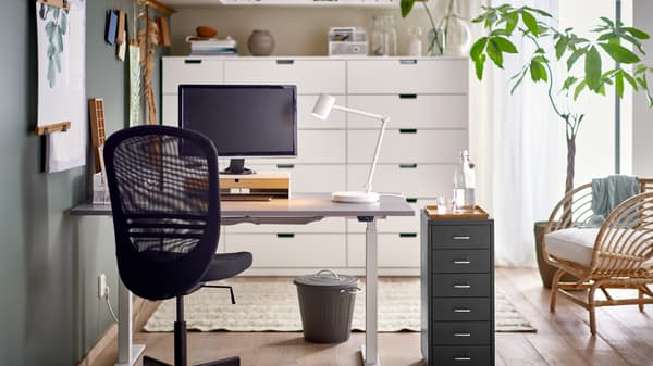 home office set up