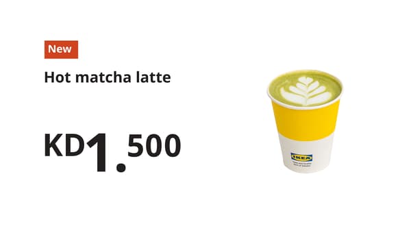 hot matcha latte