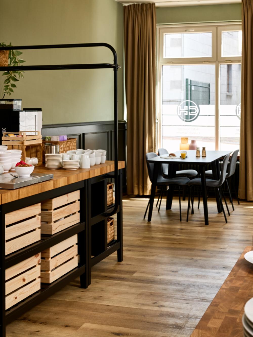 Hotel Courage Gulpen-Wittem ontbijtzaal na interieuradvies.
