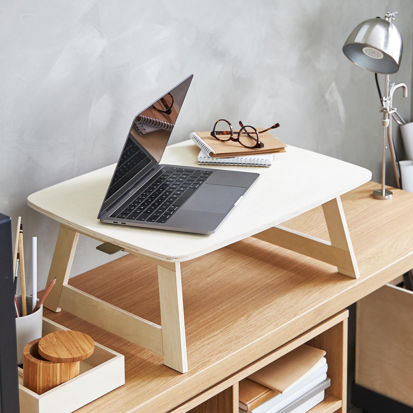 How to furnish a small workspace on a tight budget.