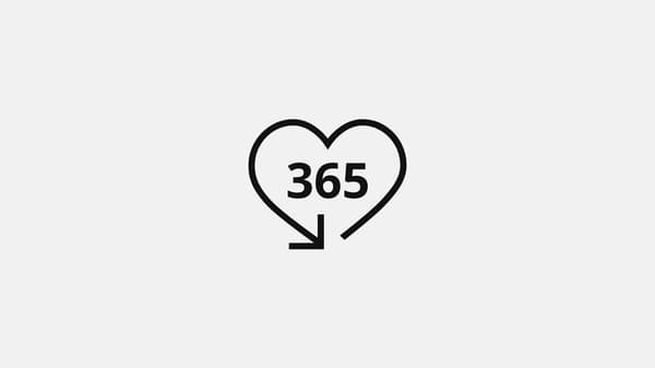 icon for 365 Day Return Policy