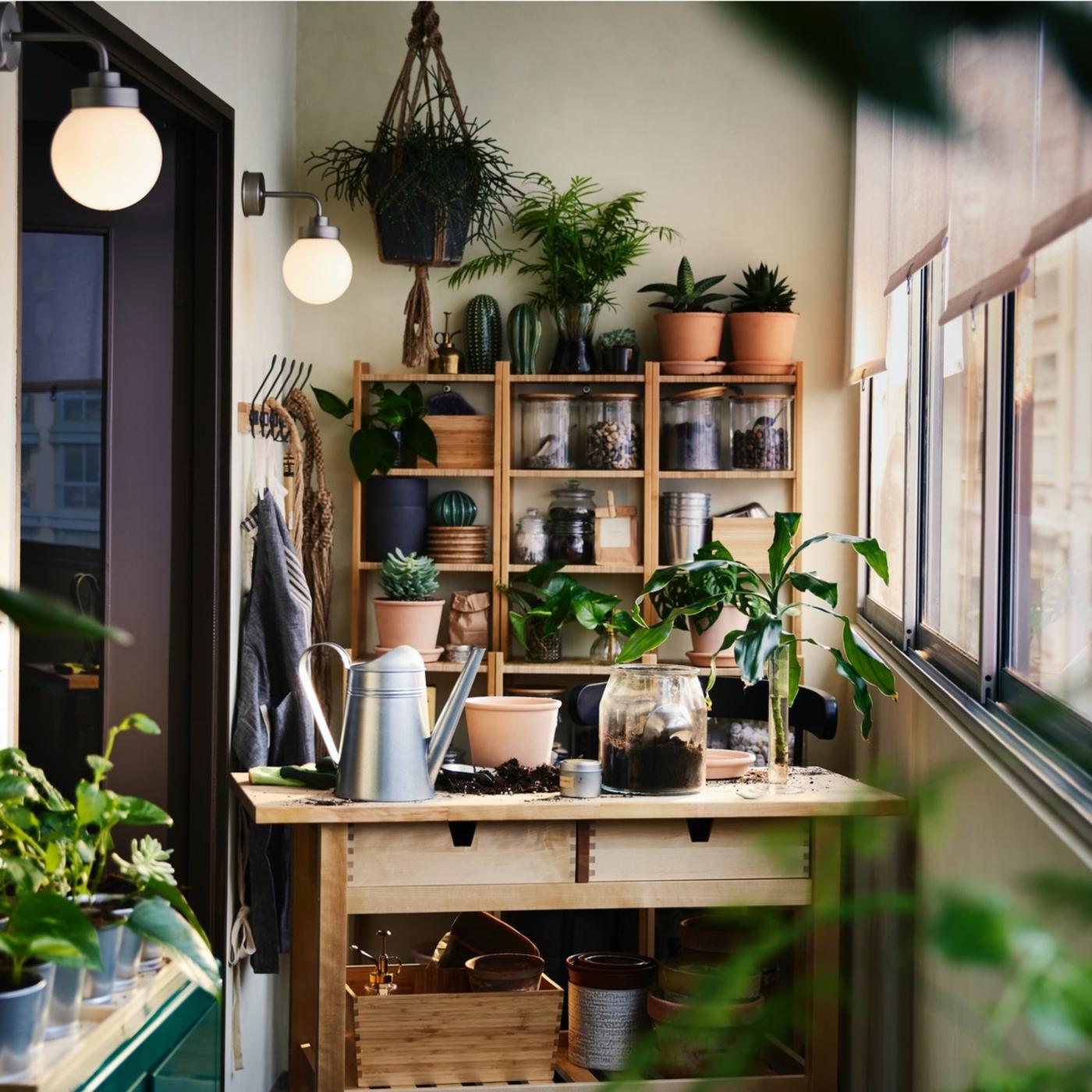 Ideas for a balcony garden extending your home.