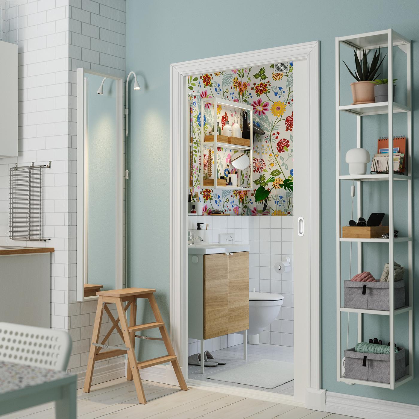 Ideas for a small bathroom that is big on style.