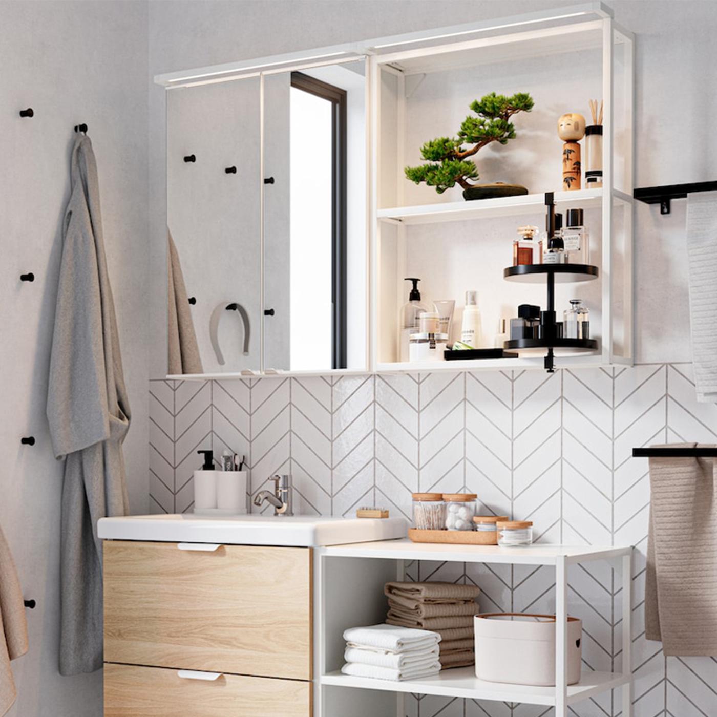 Ideas for bathroom bliss for two.