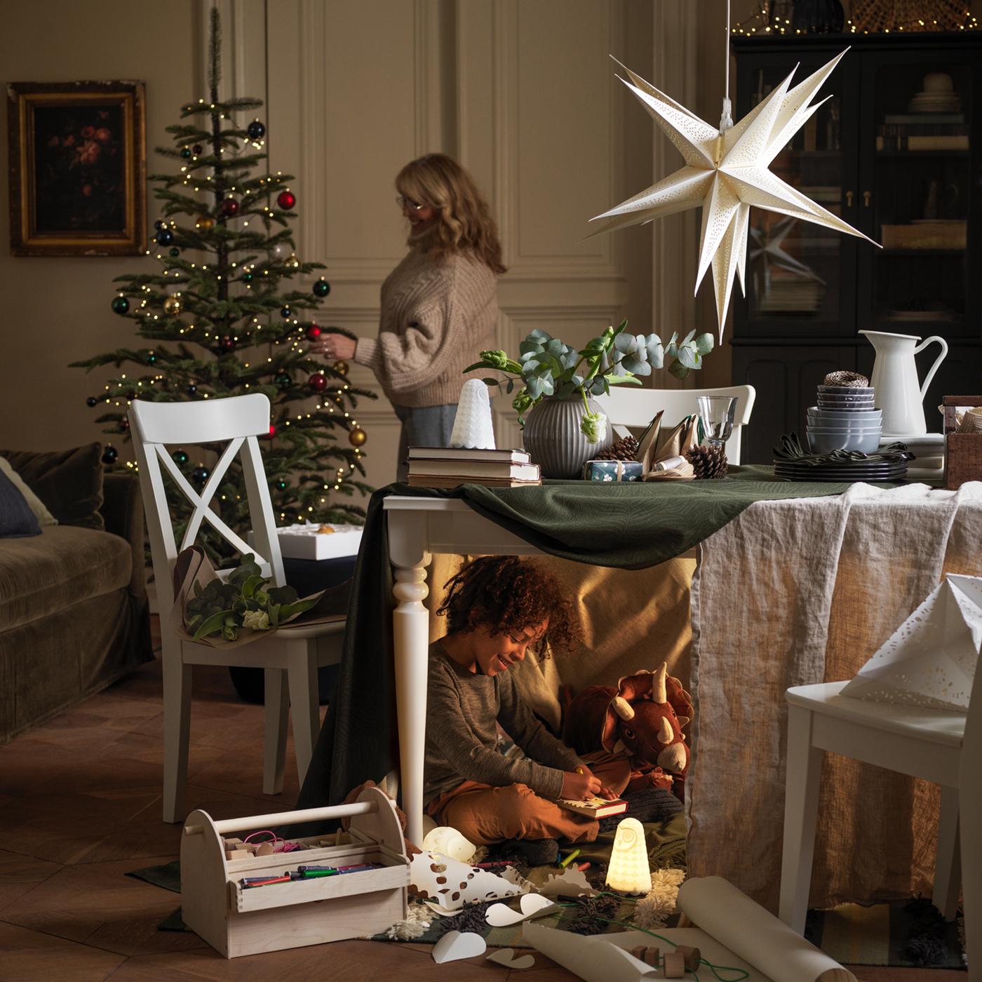 Ideas for festive home decoration.