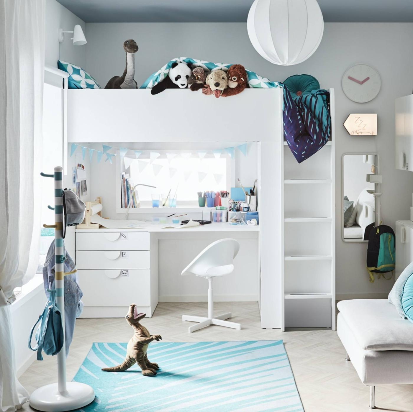 Ideas for small children’s bedroom with plenty of personality
