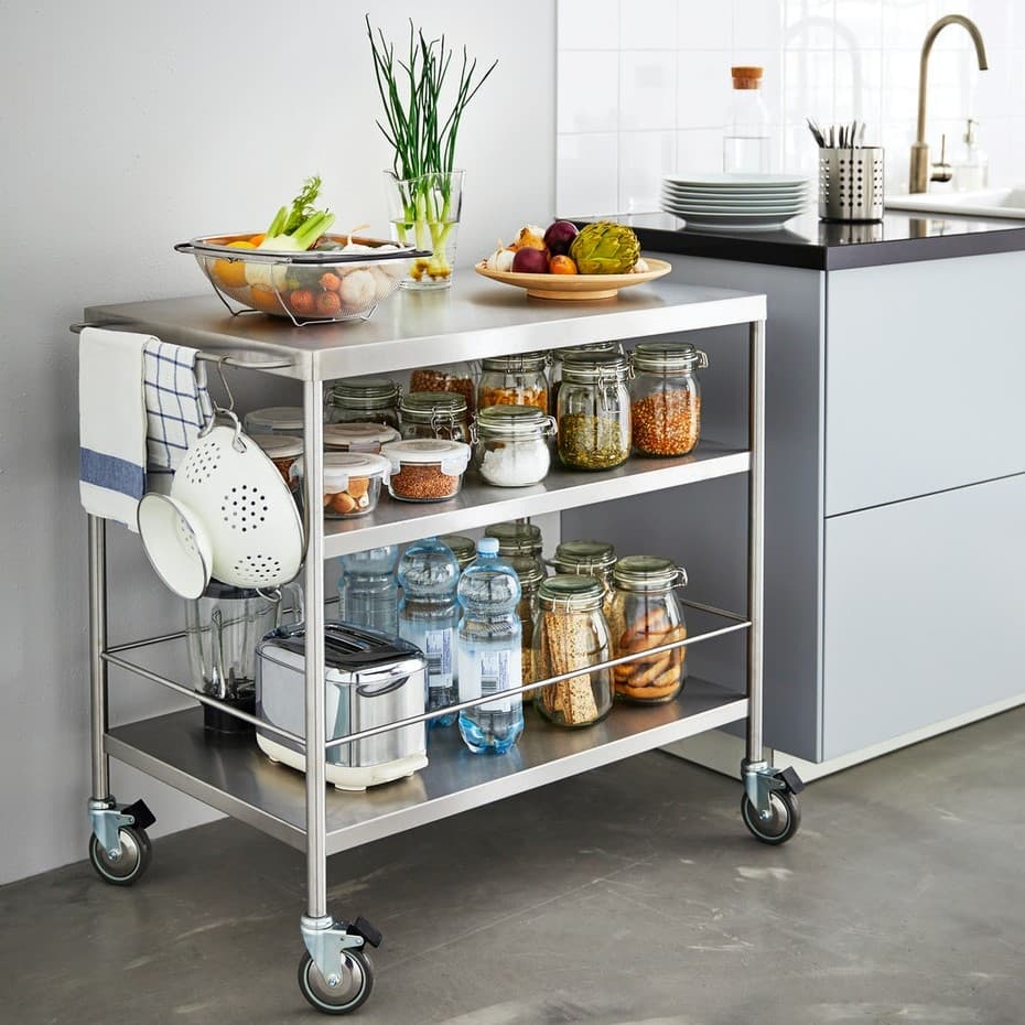 Ideas to make a small kitchen feel big.