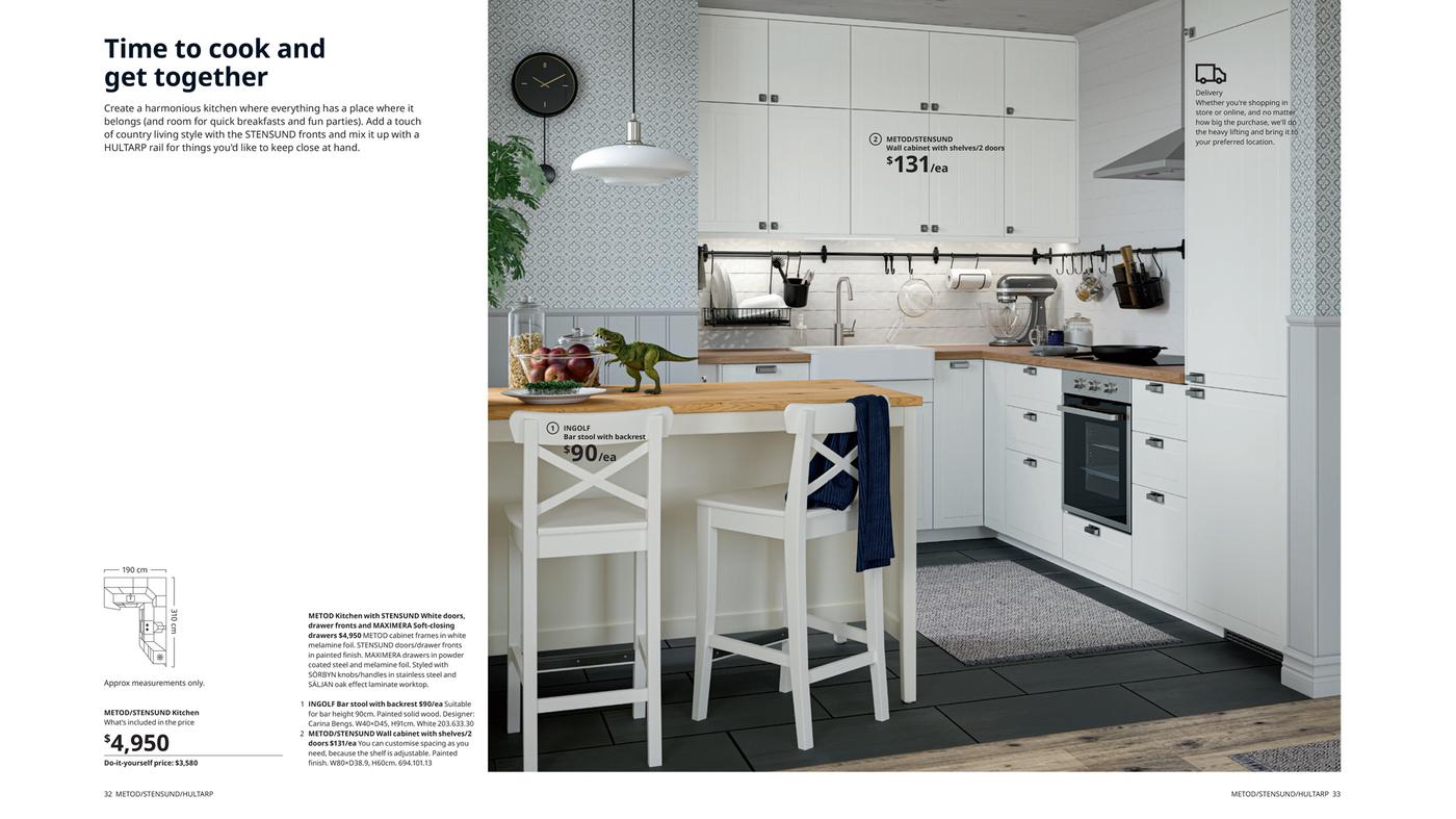 IKEA 2022 Kitchen Brochure (Page 32 – 33)
