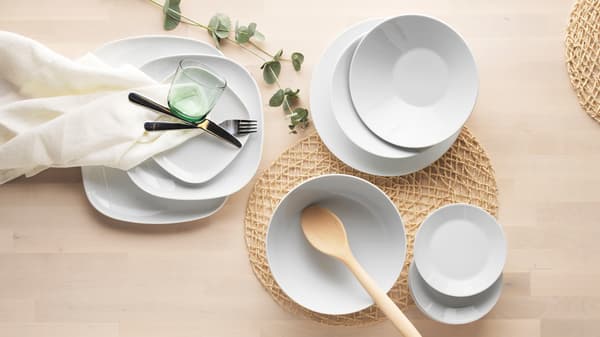 IKEA 365+ dinnerware series.