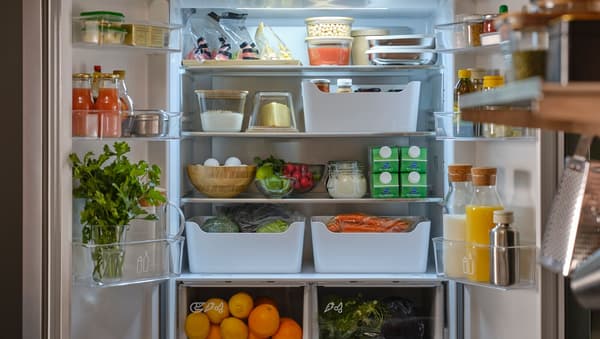 IKEA 365+ Vorratsbehälter in einem Kühlschrank