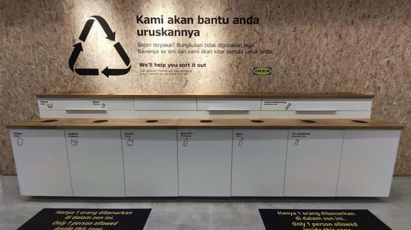 IKEA Batu Kawan recycling station