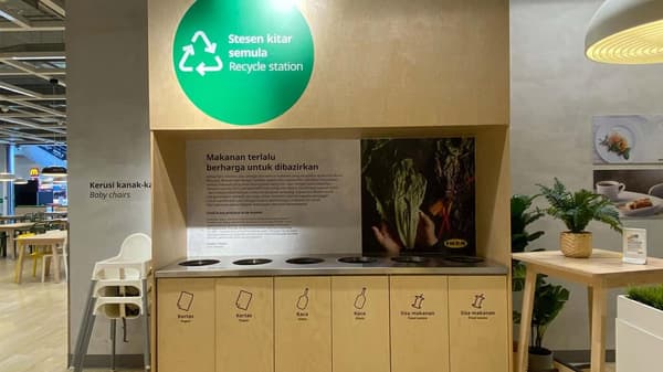 IKEA Cheras recycling station