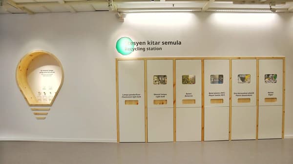 IKEA Damansara recycling station