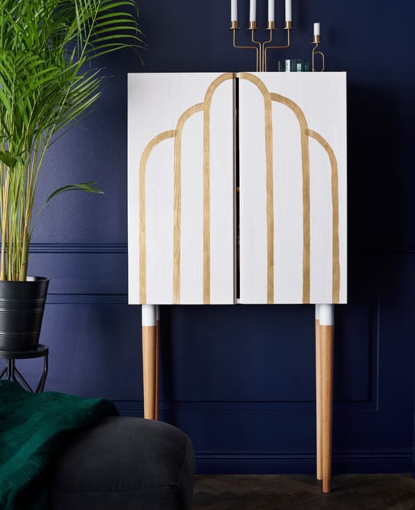 IKEA IVAR/이바르 원목 수납장을 시원한 음료 수납장으로 바꿔보았어요.