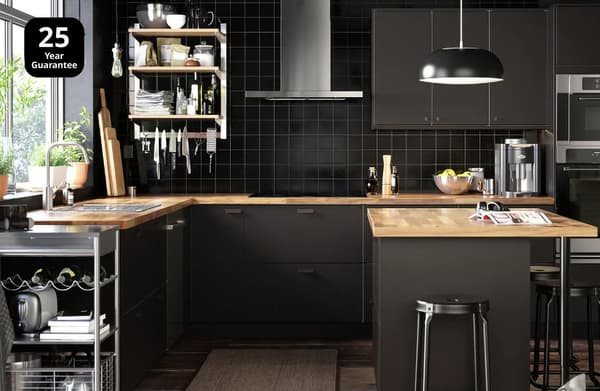 IKEA kitchen.