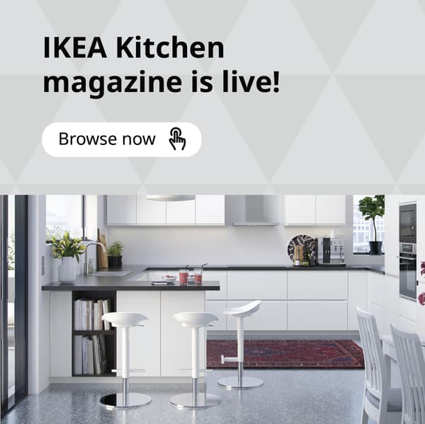 IKEA kitchen magazine is live, browse now for inspirational kitchen ideas