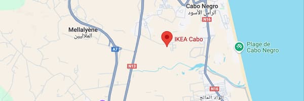 IKEA Morocco Mall map
