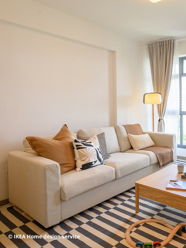 IKEA Singapore Home Design Service Testimonial 01 - Living room