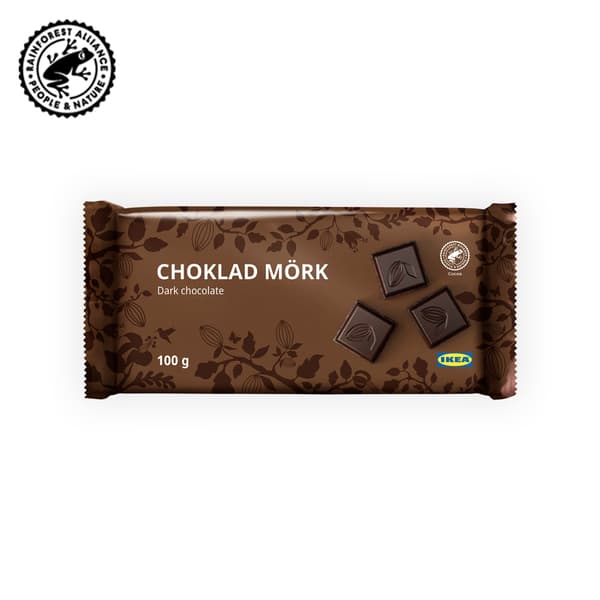 IKEA Singapore's Swedish Food Market Candy & chocolates — CHOKLAD MÖRK Dark chocolate tablet, 100g